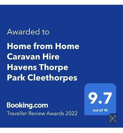 Home From Home Caravan Hire, Haven'S Thorpe Park, Cleethorpes Eksteriør billede